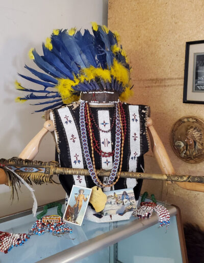headdress and other native american items