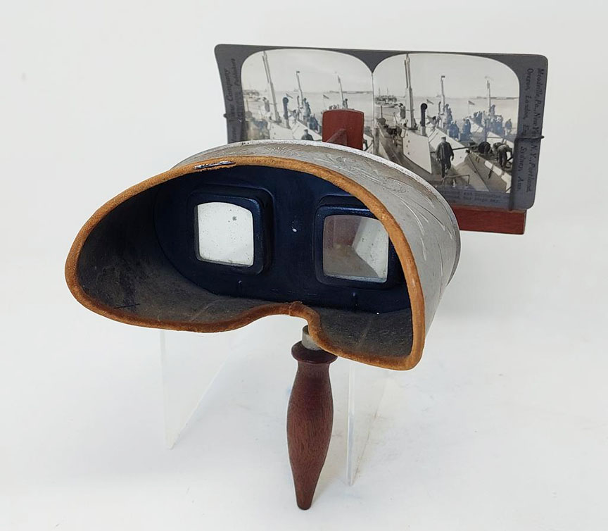 stereoscope at the Boonsborough Museum of History