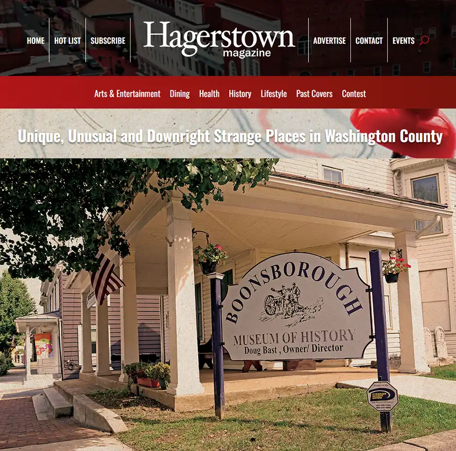Museum in Hagerstown Magazine Unique Places in Washington County